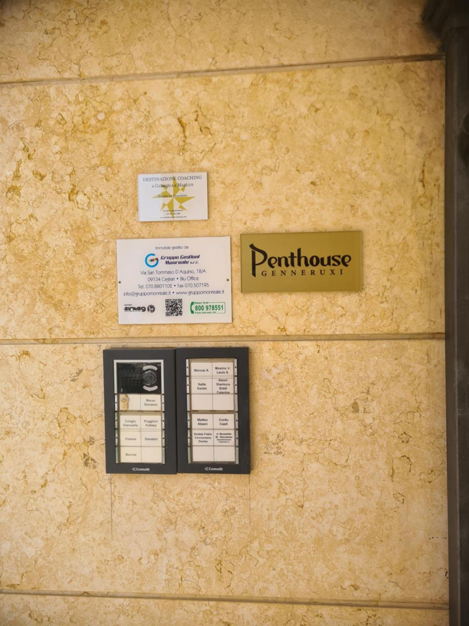 מלון קליארי Penthouse Genneruxi מראה חיצוני תמונה